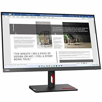 Amazon.com: Lenovo ThinkVision S27i-30 27